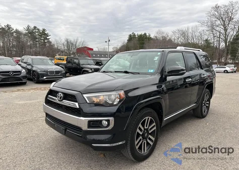 2014 Toyota 4Runner Limited z USA, uszkodzony, nr VIN JTEBU5JR9E5160164